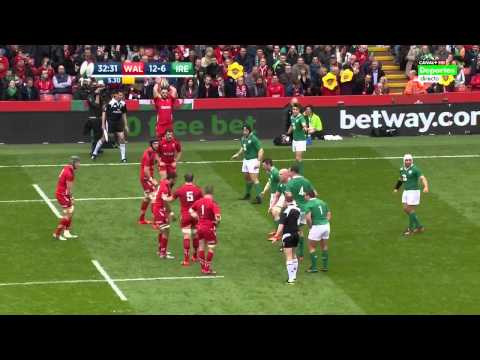 Rugby Union Six Nations 2015 Round 4 Wales vs Ireland Full match