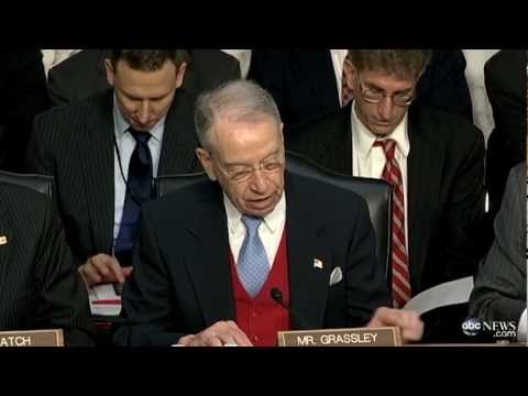 Chuck Grassley: Obama Gun Argument Turns Constitution 'On Its Head'