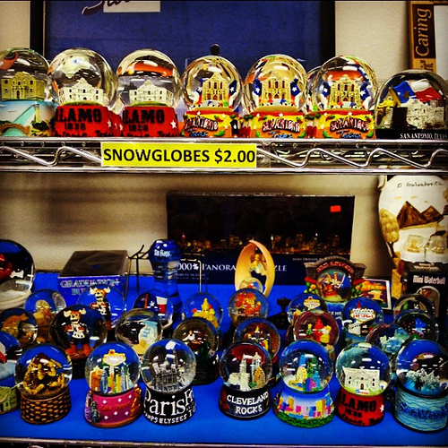 Surplus snow globes #austin #surplus