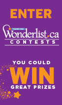 Wonderlist.ca - You could WIN great prizes!