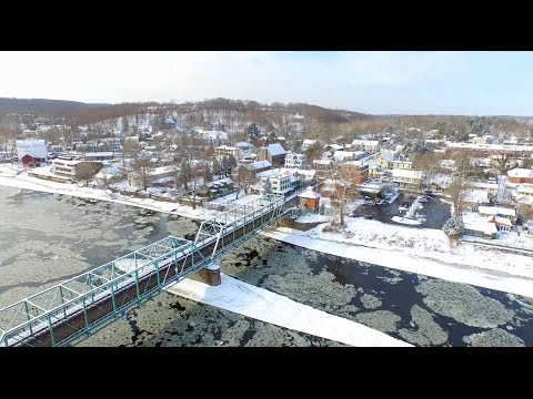 Frozen Delaware River