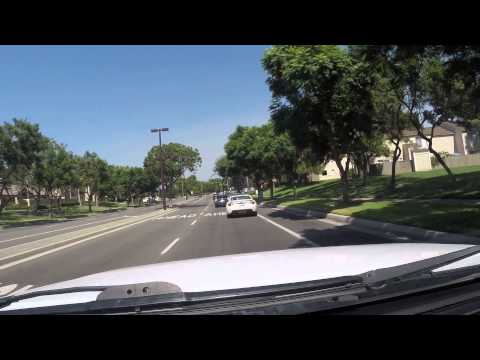 Driving in Irvine California HD 2014