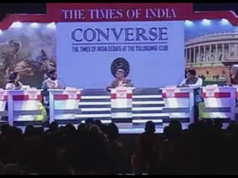 "New Politics" - Times of India Debate at Tollygunge Club, Kolkata. March 2014 (Full Debate)