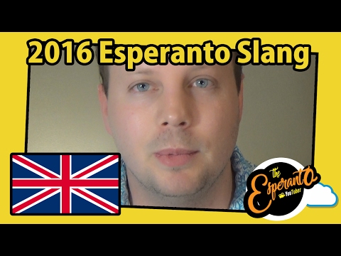 Esperanto Slang