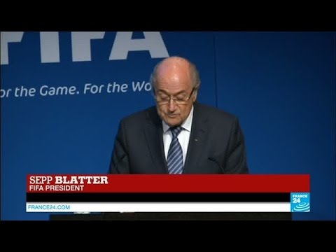 Fifa president Sepp Blatter resigns from office