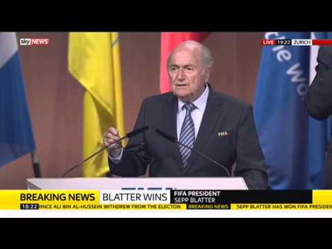 Sepp Blatter Wins Fifth Term As FIFA President