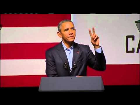 President Obama jokes about Kanye West's plan | Barack Obama responds to rapper Kanye