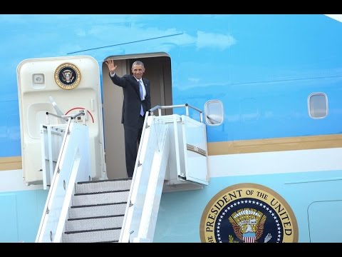 #ObamaHomecoming: President Barack Obama departs for Addis Ababa, Ethiopia