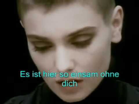 Sinead'O'Connor Nothing Compares to you Deutsch übersetzt