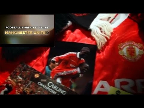 MANCHESTER UNITED FC - FOOTBALL'S GREATEST TEAMS - TREBLE WINNERS - 1998-1999