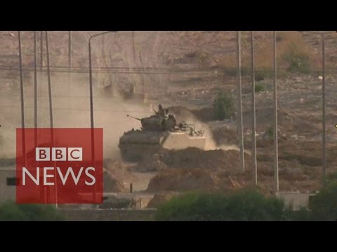 Egypt battles ISIS in Sinai - BBC News