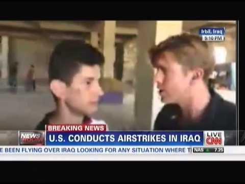 Situation in Irbil, Iraq while US bombing ISIS