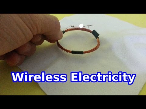 Wireless Electricity: a Simple Experiment