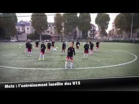 FC Metz : l'entraînement insolite des U15 !