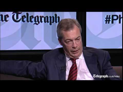 Watch in full: Nigel Farage quizzed by Telegraph readers