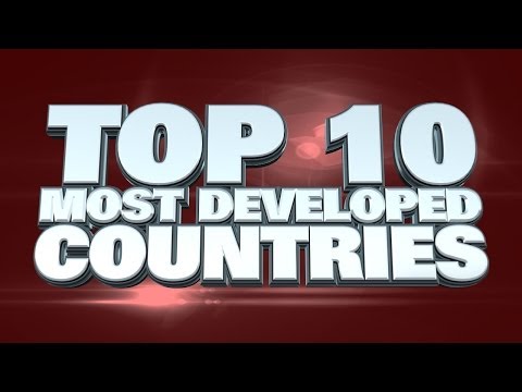 Top 10 Most Developed Countries in the World 2014