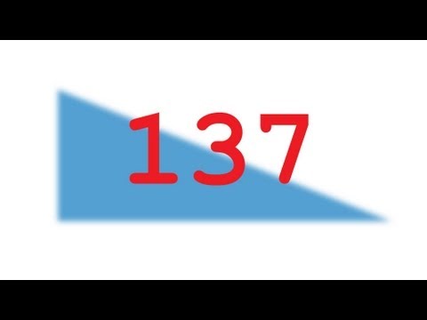 5, 13 and 137 are Pythagorean Primes - Numberphile