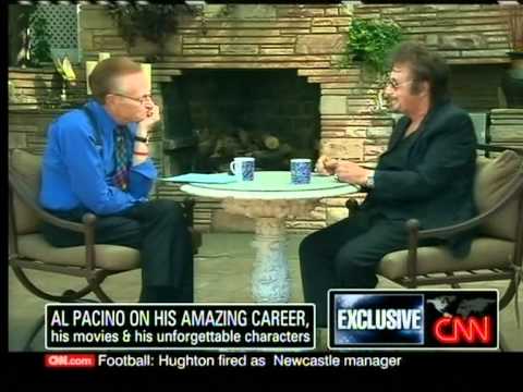 AL PACINO INTERVIEW ON LARRY KING LIVE 3/4