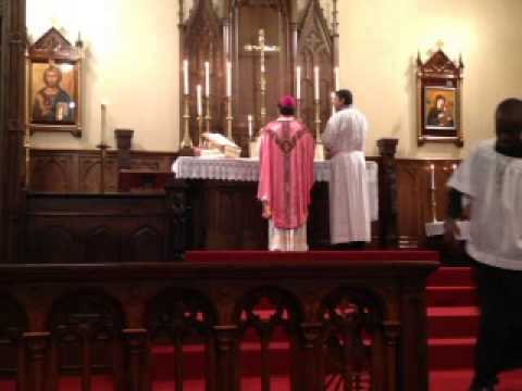 Fourth Sunday Holy Mass at St James Anglican Church, kansas