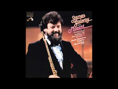 Mozart, Flute Concerto No 1 in G, K313. Flautista James Galway