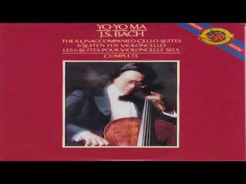 Bach: The six unaccompanied cello suites, Disc 1 | Yo-yo ma