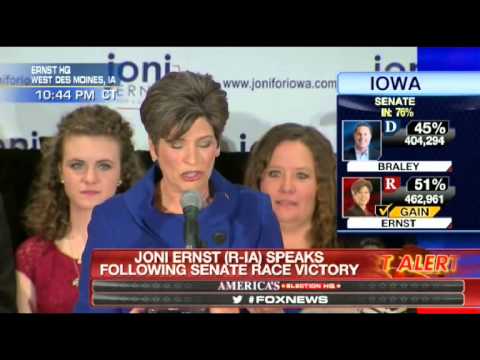 Iowa Senate Election Results: Joni Ernst Wins Race Against Bruce Braley