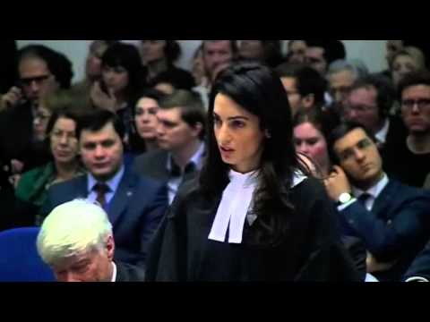 Amal Clooney’s speech in ECHR hearing of Perinçek v. Switzerland case