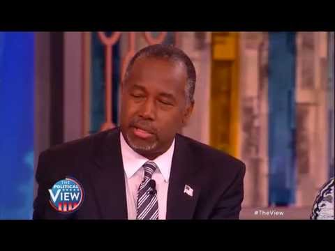 Whoopi Goldberg Questions Dr. Ben Carson on Women's Issues | The View