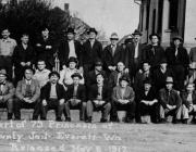 Some of the wobbly prisoners from the Everett massacre at the county jail, 1917