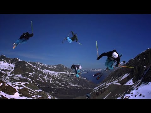 Extreme skiing compilation HD 2014