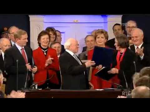 Inauguration of Michael D Higgins as Ninth President of Ireland