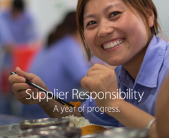 Supplier Responsibility. The latest results of our wordwide efforts.