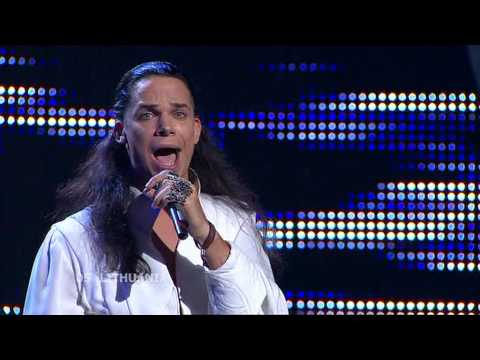 Eurovision 2008 Semi Final 2 05 Lithuania *Jeronimas Milius* *Nomads In The Night* 16:9 HQ