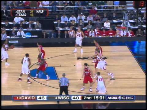 2008 NCAA Basketball Regional Semi Finals - Davidson vs Wisconsin