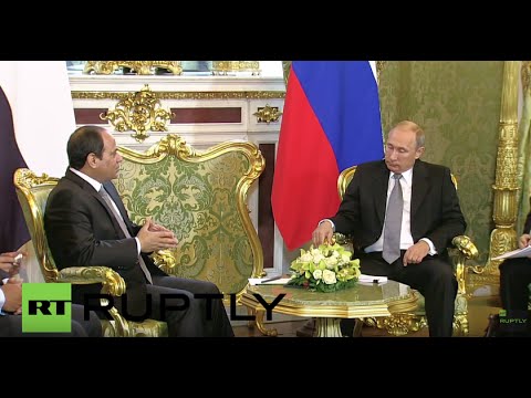 Russia: Putin talks bilateral ties with Egyptian President el-Sisi