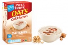 UNCLE TOBYS Oats Quick Sachets Caramel 