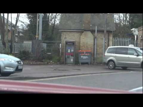 Drive through Ware, Hertfordshire