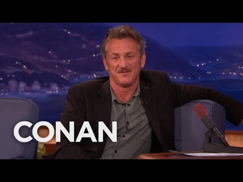 Sean Penn On Dick Cheney & Cuba  - CONAN on TBS