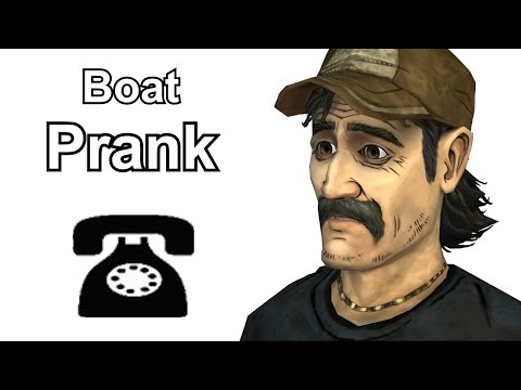 Kenny Calls Boat Shops - Walking Dead Prank Call