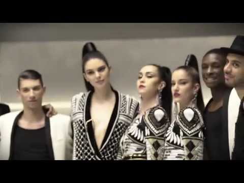 Balmain x H&M –  Behind the scenes at the campaign film starring Kendall Jenner