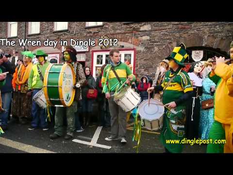 Wren's Day 2012 celebrated in Dingle, Co Kerry Ireland