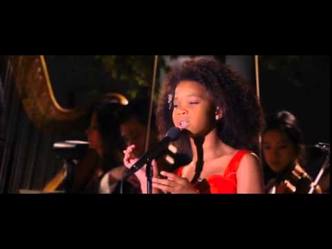 Quvenzhane Wallis Performs Opportunity from ANNIE 2014 What talent