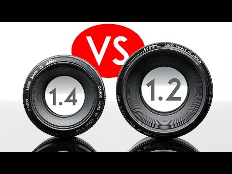 Lens Comparison: Canon 50mm f/1.2L vs Canon 50mm 1.4