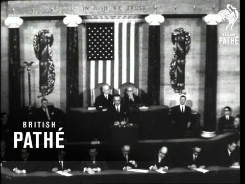 President Johnson's First Speech (1963)