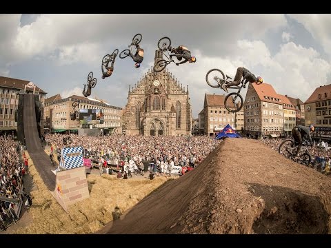 Urban Slopestyle Mountainbiking - Red Bull District Ride 2014