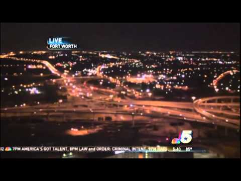 UFO on Fort Worth, Texas, KXAS webcam