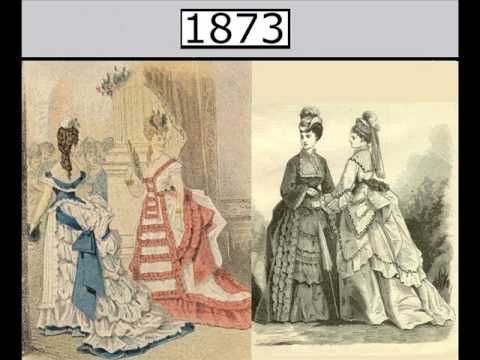 Women's fashions year by year: 1795 to 1948