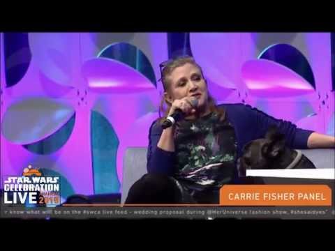 Star Wars Celebration VII (2015) Carrie Fisher Panel