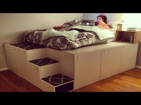 IKEA Hack Platform Bed