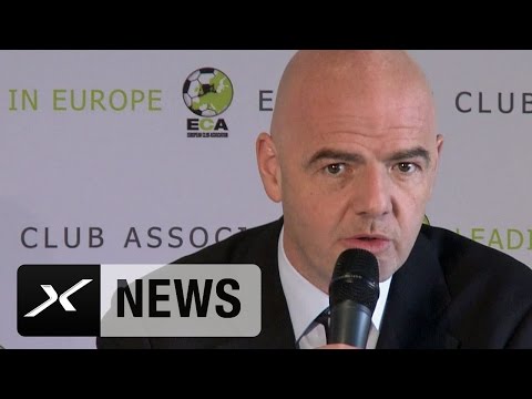 Gianni Infantino: Null-Toleranz nach Skandalspiel | Montenegro - Russland